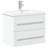 Argita 60mm Single Bathroom Vanity with Drop In Ceramic Basin-1407775917