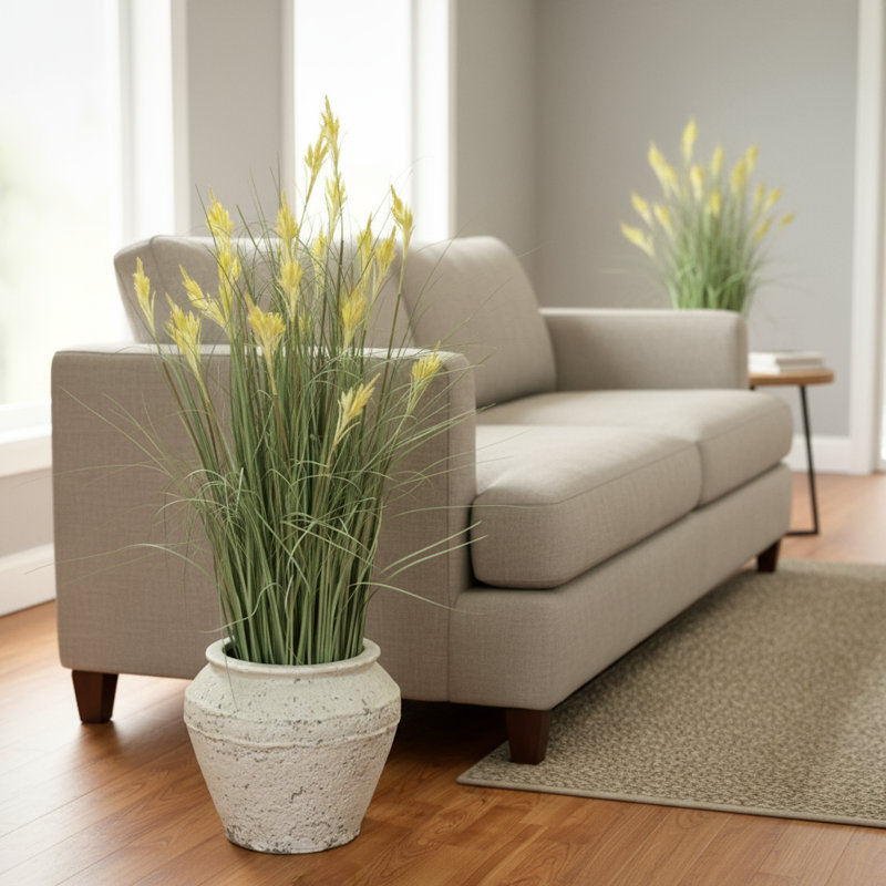 Mini Cattail Drop-In and Stone Pot