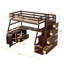 Lit mezzanine avec 7 tiroirs, 2 tablettes et un bureau-564886326-564886329