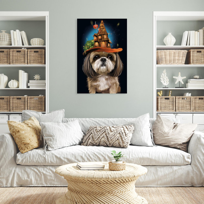 Shih Tzu, H 36 po x l 24 po x P 1,25 po