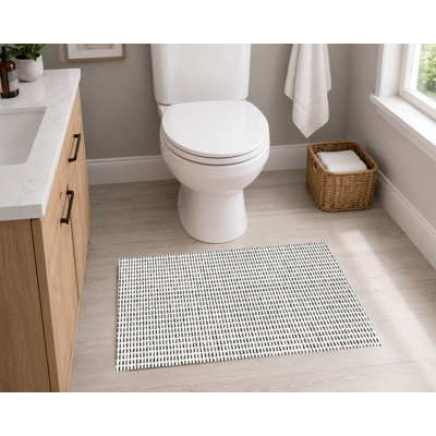 Tapis de toilette rectangulaire absorbant et antidérapant Pasture Play