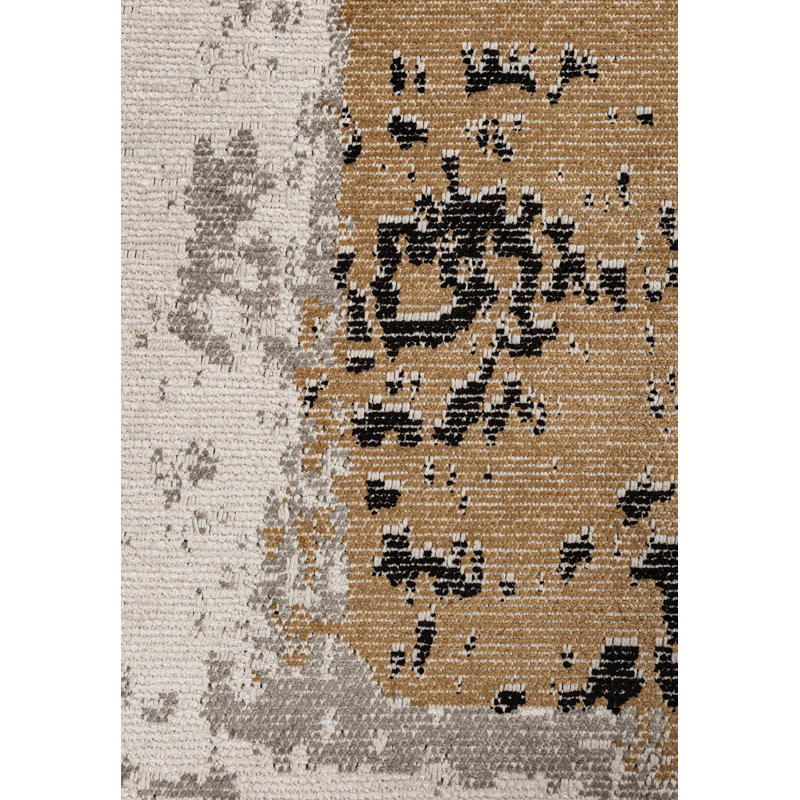 Peinture moderne en aérosol organique, Rectangle 9 pi x 12 pi