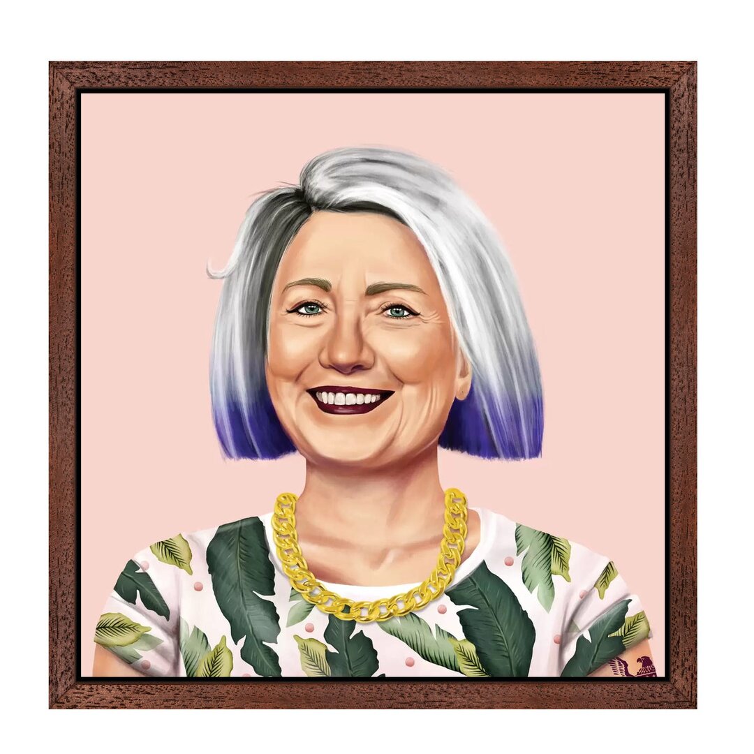 Leinwandbild Hillary Clinton von Amit Shimoni