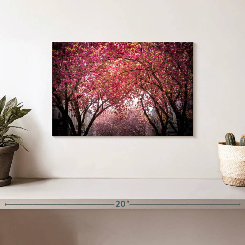 Harnek Cherry Blossom Scenery, 8" H x 12" W