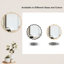 Miroir ondulé en bois massif exquis pour diverses pièces, rehaussant le décor-506056768-506056772