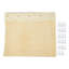 Panneau de rideau semi-transparent en polyester Tyshiana