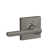 Latitude Lever with Collins Trim Non-Turning Lock