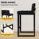ALFORDSON 2x Bar Stool Padded Seat Thicker Breakfast Counter Dining Chair
