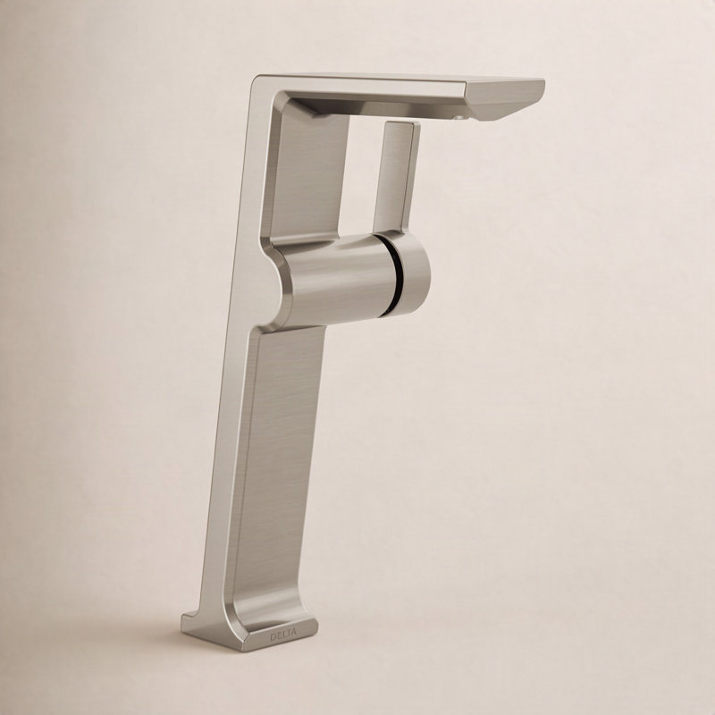 Pivotal® Vessel Bathroom Faucet, Stainless Steel