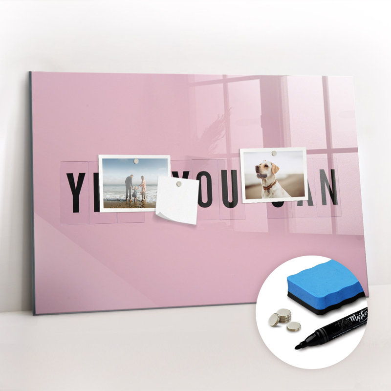Magnetic Glass Dry Erase Board