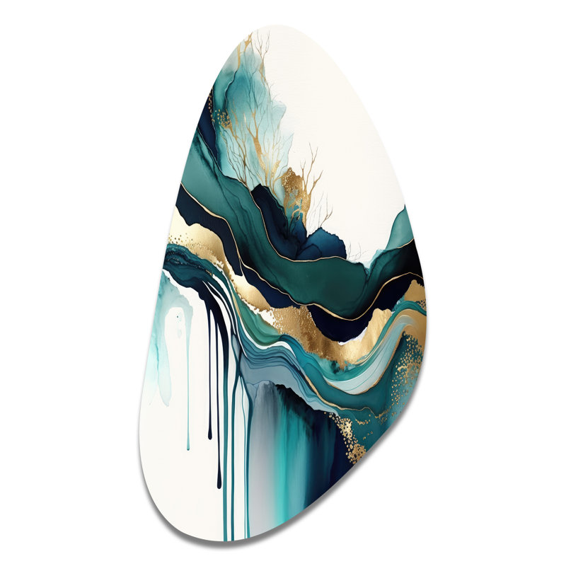 Austen - Unique Shape Abstract, H 39 po x l 21 po