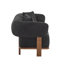 Round Arm Curved Sofa-Beige-1810084765