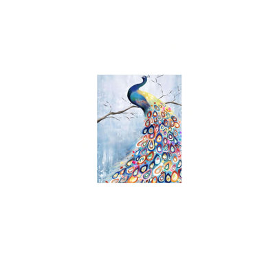 Art mural moderne sur toile sans cadre 24 "x 36"