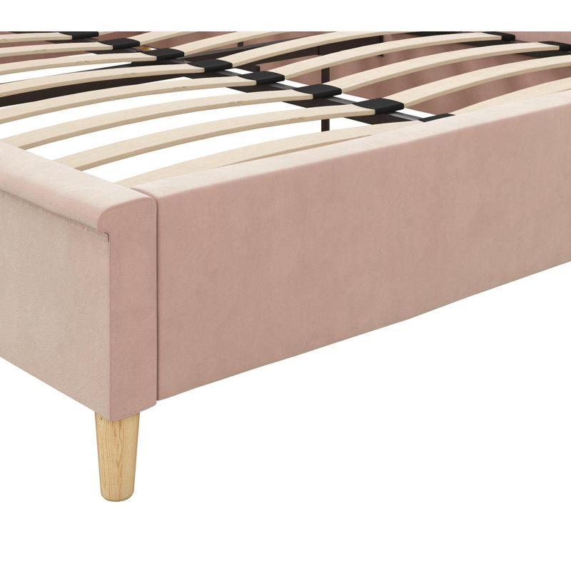 Double (4'6) Standard Bed Frame, Pink