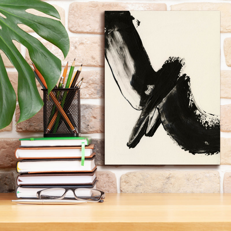 «Black Expression I» par Regina Moore, H 16 po x l 12 po x P 0,75 po