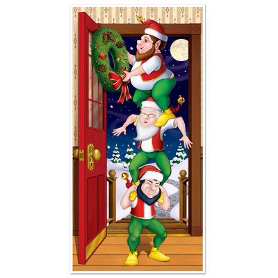 Murale de Noël Elfes de Noël