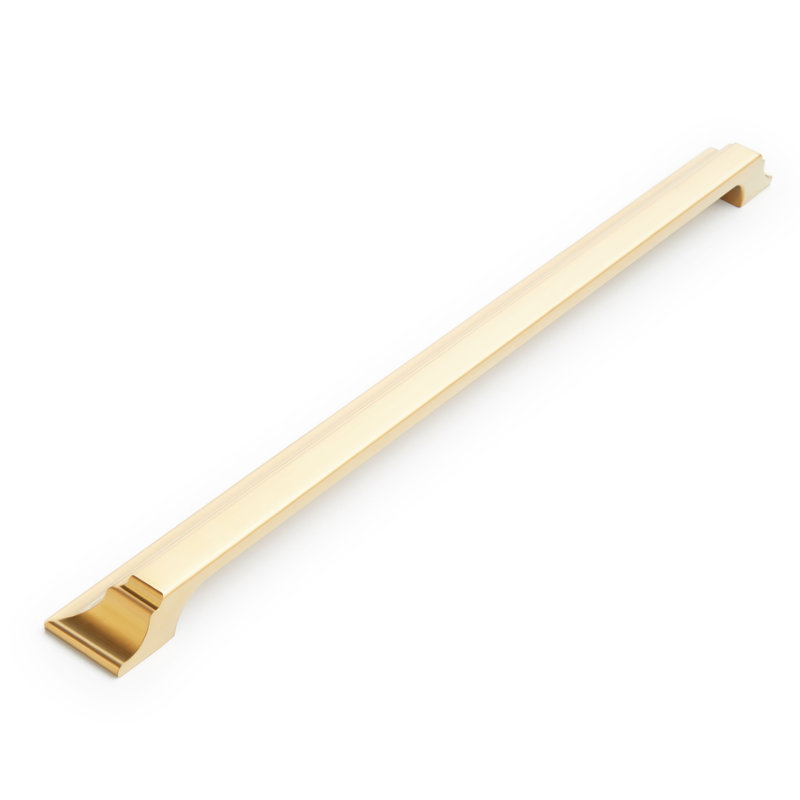 12-5/8" Gilderoy Oversized Cup Pull, Brushed Gold
