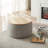 Round Storage Ottoman,2 In 1 Function,Work As End Table And Ottoman-808800567-808800566
