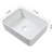 Rectangle Vessel Bathroom Sink With Faucet