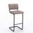 Estes Upholstered Stool with Metal Frame-1609516363-1609516367