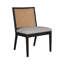 Ensemble de 4 chaises de salle à manger sans accoudoirs Four Hands Cane