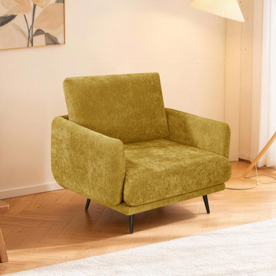 Karaka 37.5'' Wide Oversized Armchair accent chair single seat sofa for living room