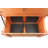 TRIXIE Chicken Coop with Nesting Box, up to 2 Chickens (Standard Size) or 4 Bantams