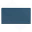 Console étroite, canapé mince avec trois tiroirs de rangement et tablette inférieure (bleu marine)