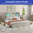 Industrial Bookcase Platform Bed-919933321-919933326