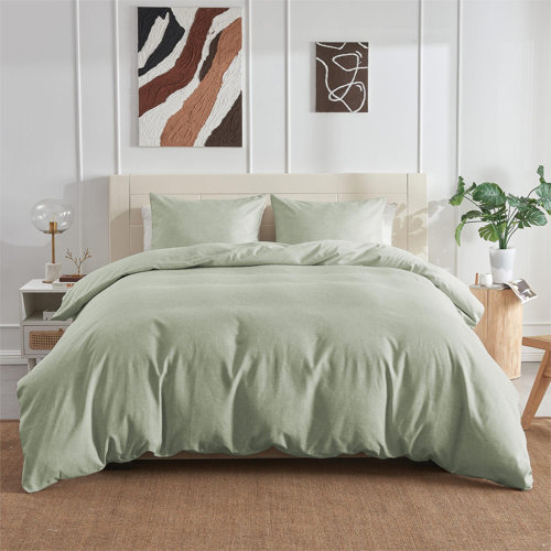 Wayfair | Green Duvet Covers & Sets You'll Love in 2023