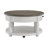 Round Cocktail Table With Drawer And Casters
