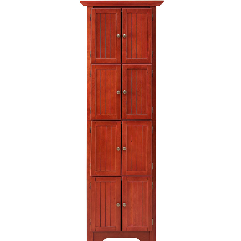 4 unités de rangement avec 8 portes pour l'armoire de coin et la salle de bain