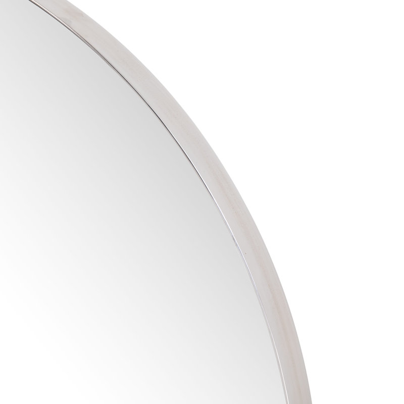 Bellvue Metal Wall Mirror, Polished Brass, 47.25" x 47.25"