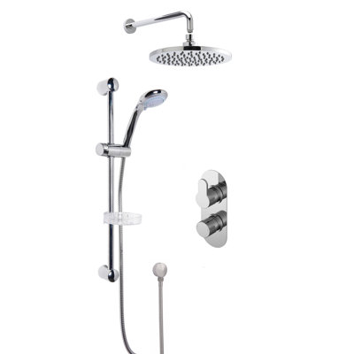 Thermostatic Shower with Dual Shower Head