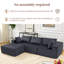 Canapé-lit futon double / double Jackelien-1146328684