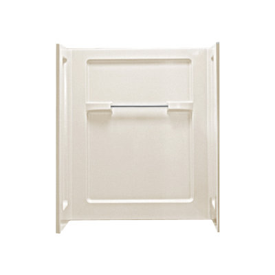 Advantage 55" x 48" x 35" Three Panel Shower Wall with Age-in Place Breakers