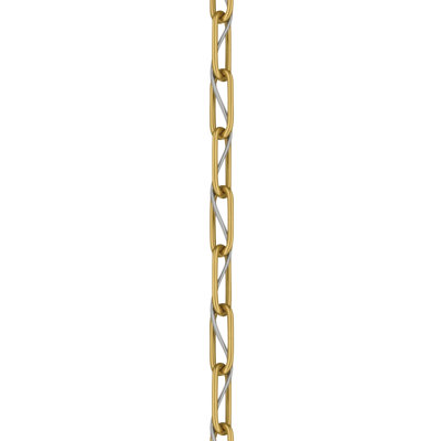 36-in Standard Gauge Chain in Brushed Gold