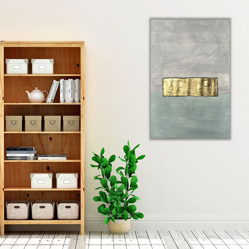 «Colorfield Compliment II», reproduction d'art sur toile, H 60 po x l 40 po