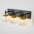 3 - Light Crystal Wall Vanity Light