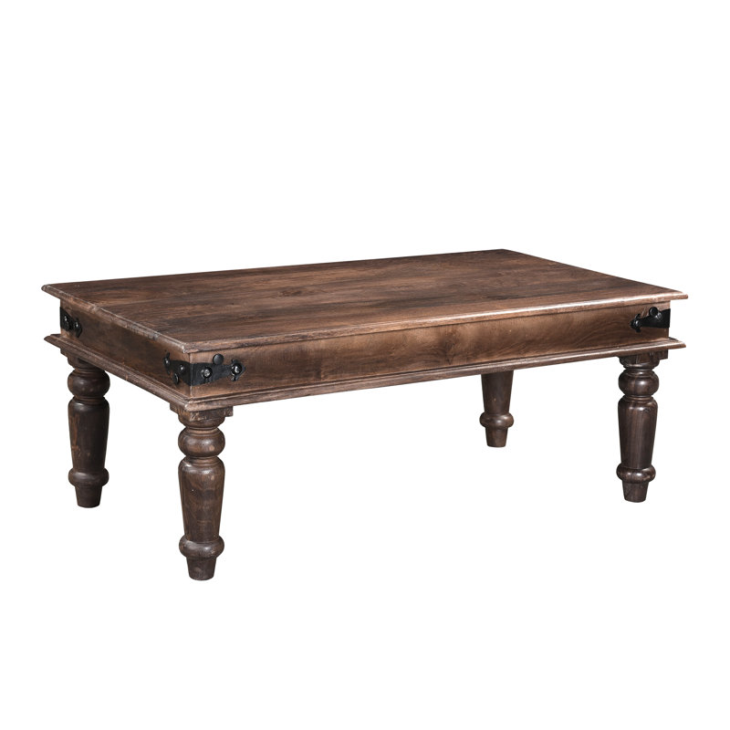 Hawkinsville Solid Wood Four Leg Coffee Table