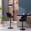 Adjustable Bar Stools Set Of 2 With Back And Footrest, Ideal For Kitchen And Pub-52398085