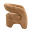 Chaise d'appoint en tweed