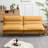 72.4" Cordury Soft Armless Futon Sofa Bed-505392171