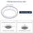 2-Handle 4-Inch Bathroom Faucet, Bathroom Vanity Sink Faucets With Pop-Up Drain And Supply Hoses-118546120