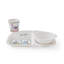 Portmeirion Botanic Garden Dinosaur 3-Piece Set - White, Set of 3