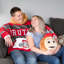 Couverture moelleuse pelucheuse Ohio State Buckeyes