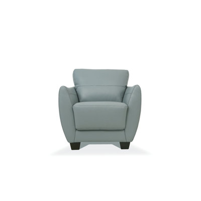 Chaise en cuir Valeria Watery