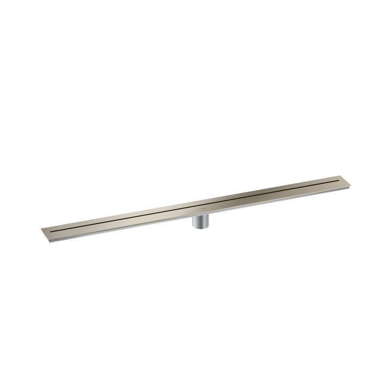 AXOR Drains Wall Installation 39 3/8", Brushed Nickel