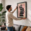 Fragmented Figure Minimalist - Print-116697037-116697035