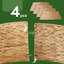 Accessoire de jupe d'arbre de Noël tissé pour Noël-118760809-118760810